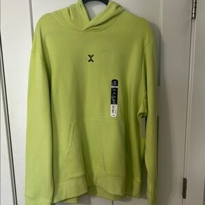 Xersion Green Sweatshirt Hoodie Casual